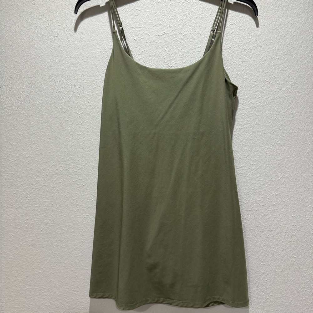 Abercrombie & Fitch Olive Mini Athletic Dress